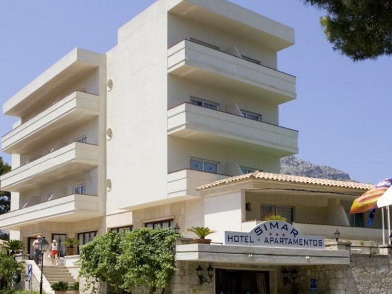 Hotel Globales Simar Cala de Sant Vicenc Esterno foto