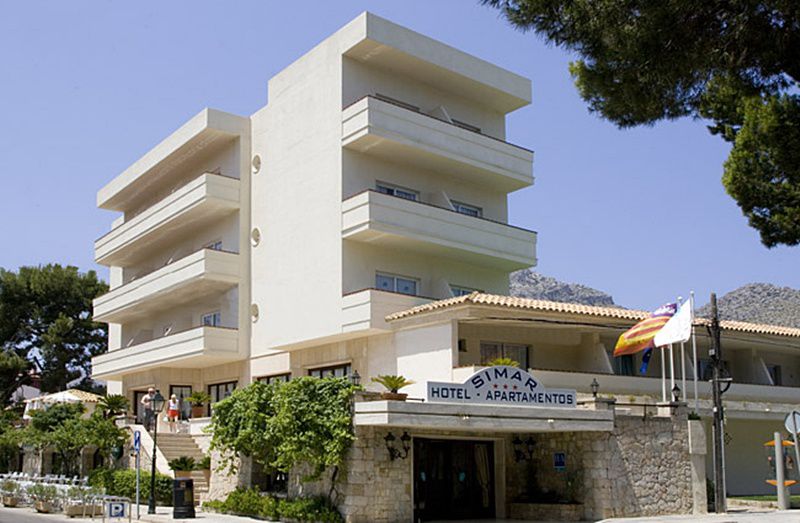 Hotel Globales Simar Cala de Sant Vicenc Esterno foto